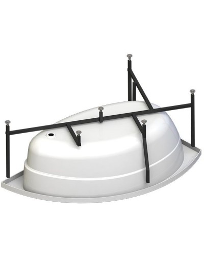 Акриловая ванна Radomir Vannesa Модерна 160x100 L 2-01-0-1-1-214 Белая без гидромассажа