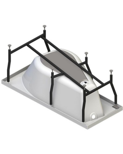 Акриловая ванна Radomir Vannesa Миранда 168x95 L 2-01-0-1-1-209 Белая без гидромассажа