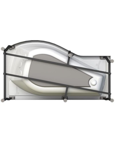 Акриловая ванна Radomir Vannesa Миранда 168x95 L 2-01-0-1-1-209 Белая без гидромассажа