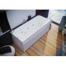 Акриловая ванна Aquatek Альфа 150х70 ALF150-0000038 без гидромассажа без панелей с каркасом (разборный) со слив-переливом