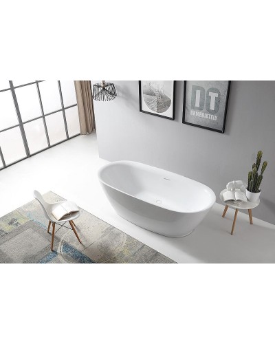 Акриловая ванна Abber AB9205 180x84 без гидромассажа