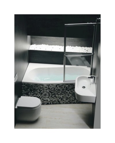 Акриловая ванна 165х90 см WL Alpen Astra 30611