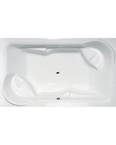 Акриловая ванна 200х120 см Alpen Duo 16111