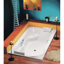 Акриловая ванна 200х120 см Alpen Duo 16111