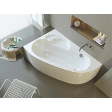 Акриловая ванна 160х105х44 см L Alpen Terra AVA0043