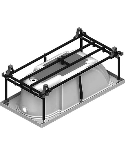 Акриловая ванна Radomir Fra Grande Анабель 170x85 4-01-3-0-1-420 Золото без гидромассажа