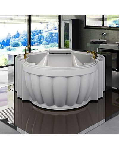 Акриловая ванна Radomir Fra Grande Монте-Карло 149x149 без гидромассажа