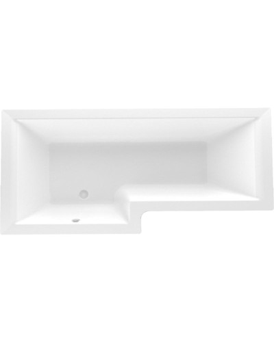 Акриловая ванна Marka One Linea 165x85 R 01лин16585п Белая