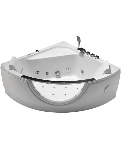 Акриловая ванна Orans 137x137 62118M0 с гидромассажем