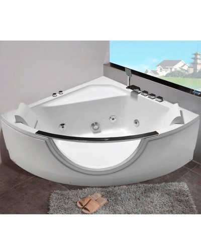 Акриловая ванна Orans 137x137 62118M0 с гидромассажем