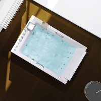 Акриловая ванна Orans 120x180 L 65105l0 с гидромассажем