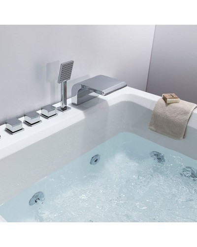 Акриловая ванна Orans 120x180 L 65105l0 с гидромассажем