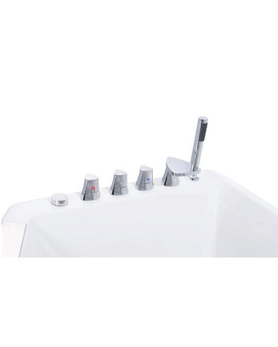 Акриловая ванна Orans 120x170 R 65109r0 с гидромассажем