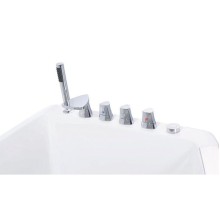 Акриловая ванна Orans 120x170 L 65109l0 с гидромассажем