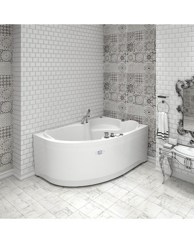 Акриловая ванна Radomir Vannesa Ирма 169х110 R 2-01-0-2-1-217 Белая без гидромассажа