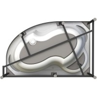 Акриловая ванна Radomir Vannesa Ирма 169х110 R 2-01-0-2-1-217 Белая без гидромассажа