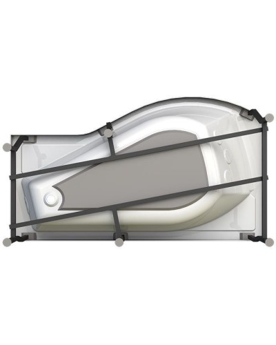 Акриловая ванна Radomir Vannesa Миранда 168x95 R 2-01-0-2-1-209 Белая без гидромассажа