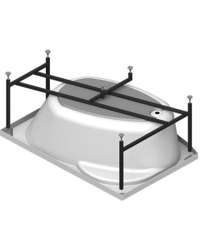 Акриловая ванна Radomir Vannesa Монти 150х105 R 2-01-0-2-1-213 Белая без гидромассажа