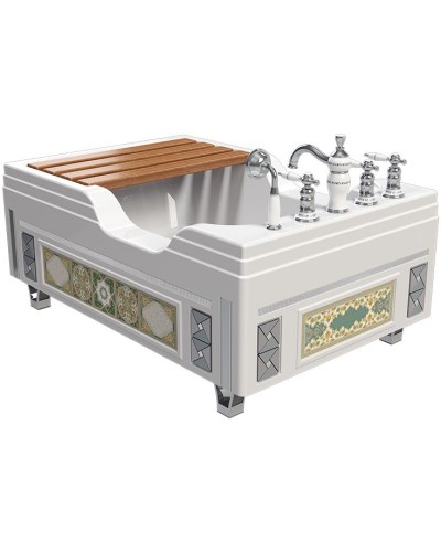 Акриловая ванна Radomir Тахарат 120х80 1-01-0-0-1-166 Белая