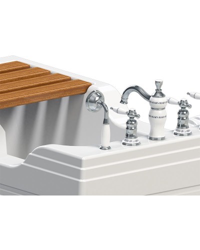 Акриловая ванна Radomir Тахарат 120х80 1-01-0-0-1-166 Белая