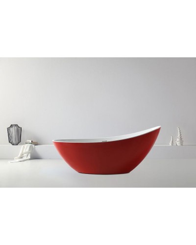 Акриловая ванна Abber AB9233R 184х79 без гидромассажа