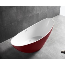 Акриловая ванна Abber AB9233R 184х79 без гидромассажа