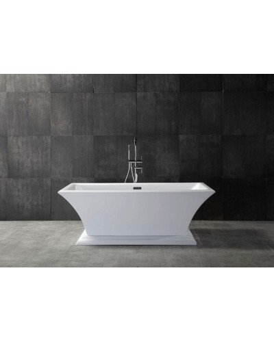 Акриловая ванна Abber AB9238 170х80 без гидромассажа