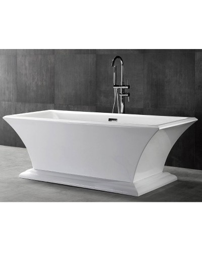 Акриловая ванна Abber AB9238 170х80 без гидромассажа