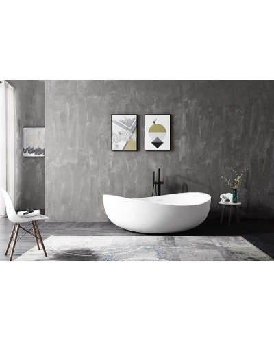 Акриловая ванна Abber AB9239 180х110 без гидромассажа