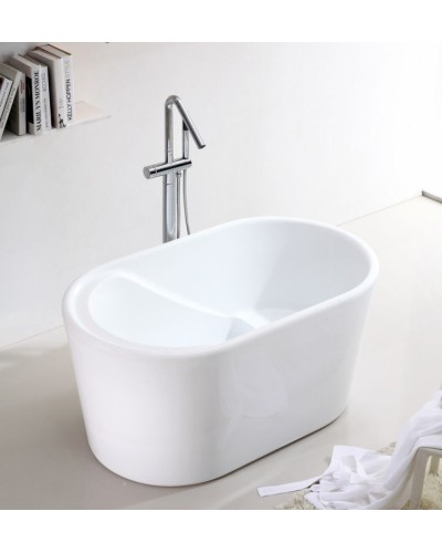 Акриловая ванна Abber AB9277 130х75 без гидромассажа