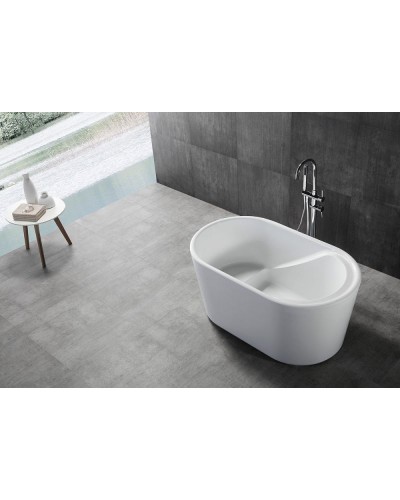 Акриловая ванна Abber AB9277 130х75 без гидромассажа