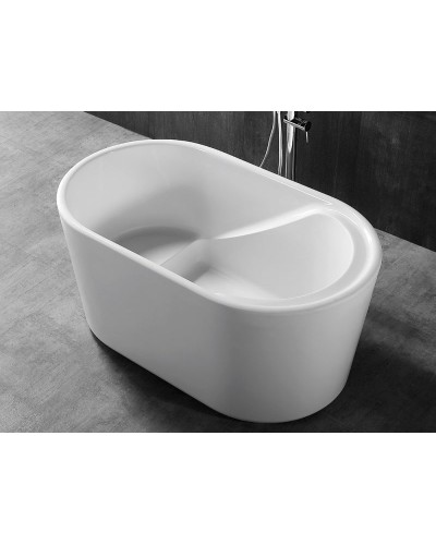 Акриловая ванна Abber AB9277 130х75 без гидромассажа