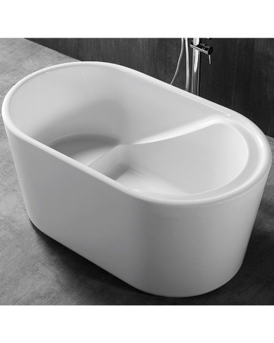 Акриловая ванна Abber AB9277 130х75 без гидромассажа