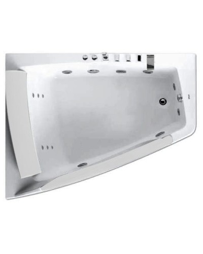 Акриловая ванна Gemy G9056BL 170х130 с гидромассажем