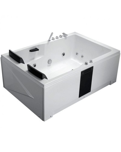 Акриловая ванна Gemy G9061BR 182х122 с гидромассажем