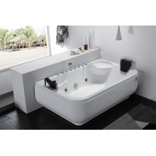 Акриловая ванна Gemy G9085BR 182х116 с гидромассажем
