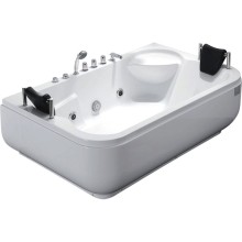 Акриловая ванна Gemy G9085BR 182х116 с гидромассажем