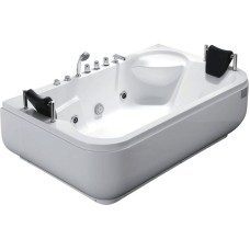 Акриловая ванна Gemy G9085BR 182х116 с гидромассажем