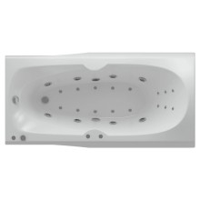 Акриловая гидромассажная ванна 180х80 см пневматическое управление стандартные форсунки Aquatek Европа