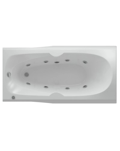 Акриловая гидромассажная ванна 180х80 см пневматическое управление стандартные форсунки Aquatek Европа