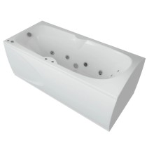 Акриловая гидромассажная ванна 180х80 см пневматическое управление стандартные форсунки Aquatek Европа