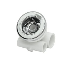 Акриловая гидромассажная ванна 140,5х140,5 см пневматическое управление стандартные форсунки Aquatek Поларис 1