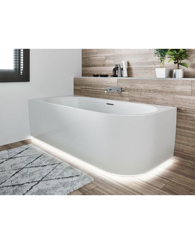 Акриловая ванна Riho Desire Wall Mounted 184x84 B089002005 (BD0700500K00133) без гидромассажа