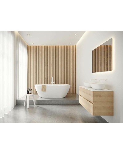 Акриловая ванна Riho Inspire Velvet White 180x80 B085001105 (BD0210500000000) без гидромассажа