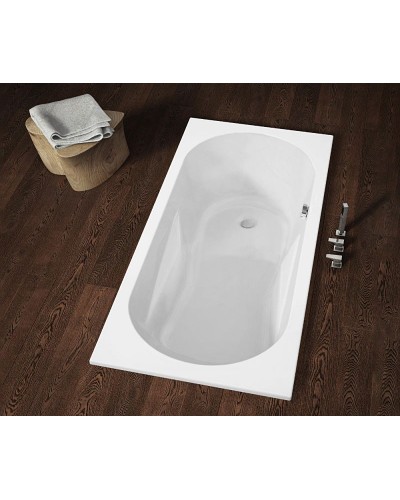 Акриловая ванна Riho Lazy 180х80 B081001005 (BC4100500000000) без гидромассажа