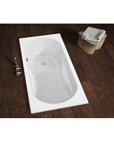 Акриловая ванна Riho Lazy 180х80 L B083001005 (BC4300500000000) без гидромассажа