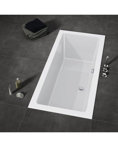 Акриловая ванна Riho Lugo 190х80 L B135015005 (BD6800500000000) без гидромассажа