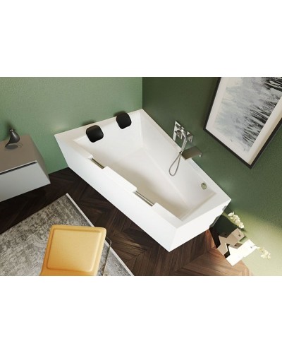 Акриловая ванна Riho Doppio 180х130 R BD4400500000000 без гидромассажа