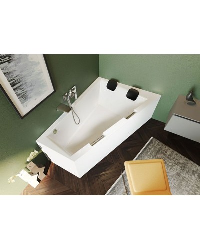 Акриловая ванна Riho Doppio 180х130 L BD4500500000000 без гидромассажа