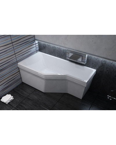 Акриловая ванна Marka One Convey 170x75 L 01кон1775л без гидромассажа